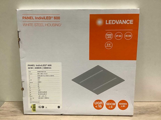 Ledvance led paneel (3x) - afbeelding 2 van  3