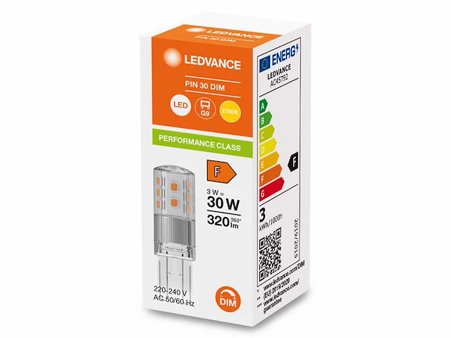 Ledvance led pin 30 dimmable (120x) - afbeelding 3 van  5
