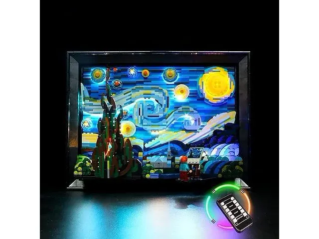 Ledverlichtingsset voor lego starry night - afbeelding 1 van  3