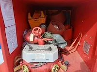 Leebur afzetcontainer met 3km 6" slangen - afbeelding 5 van  24