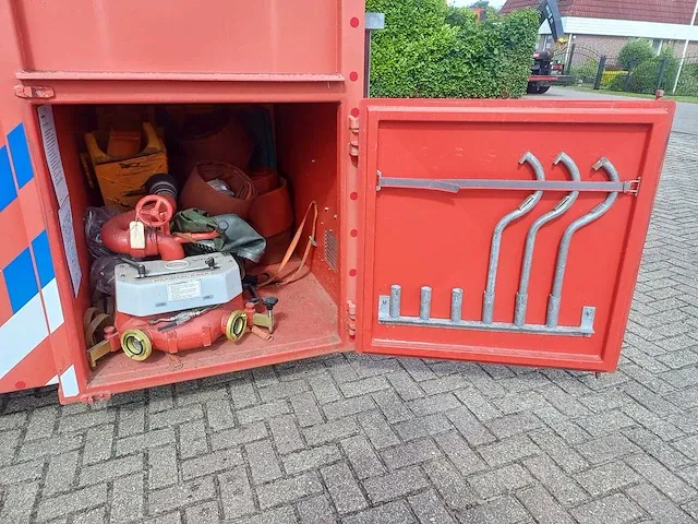 Leebur afzetcontainer met 3km 6" slangen - afbeelding 6 van  24