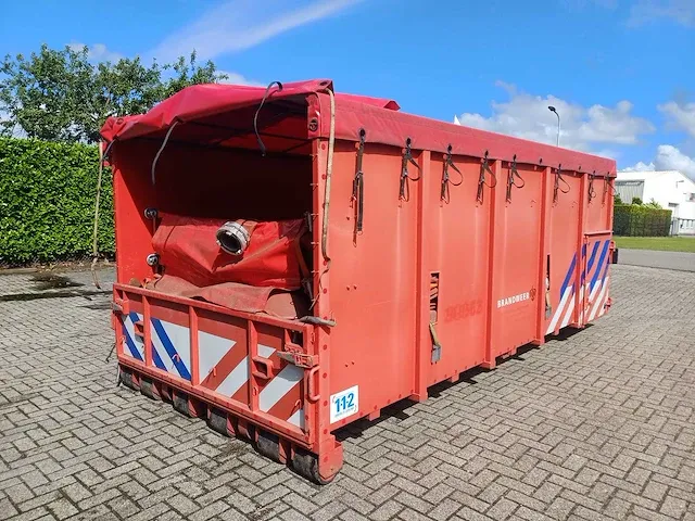 Leebur afzetcontainer met 3km 6" slangen - afbeelding 12 van  24