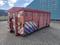 Leebur afzetcontainer met 3km 6" slangen