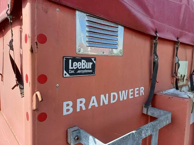 Leebur afzetcontainer met 3km 6" slangen - afbeelding 20 van  23