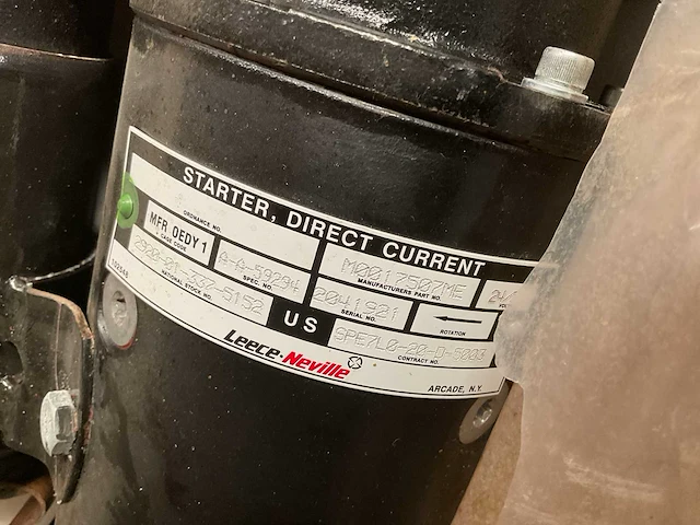 Leece neville 24v starter - afbeelding 3 van  3
