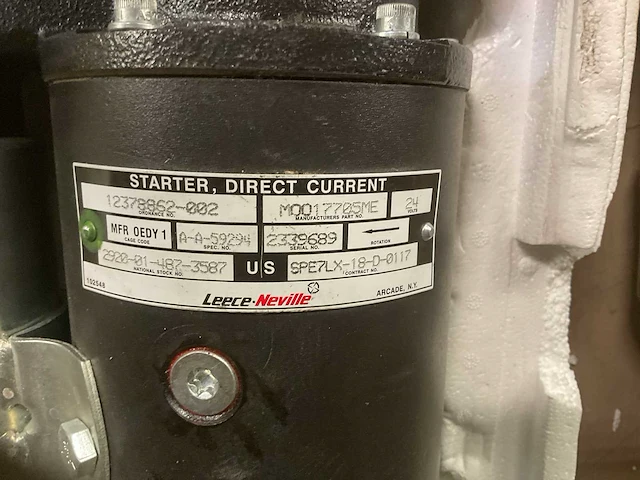 Leece-neville 24v startmotor - afbeelding 3 van  3