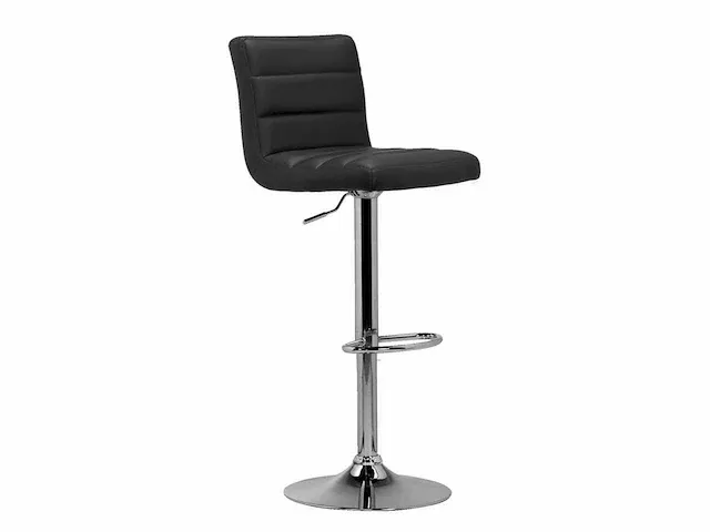 Leen bakker leeds zwart 11100290 barkruk - afbeelding 1 van  3
