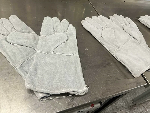 Leer lashandschoen lashandschoen (4x) - afbeelding 3 van  4