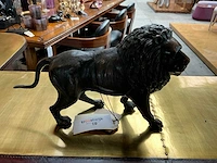 Leeuw bronzen beeld - afbeelding 2 van  4