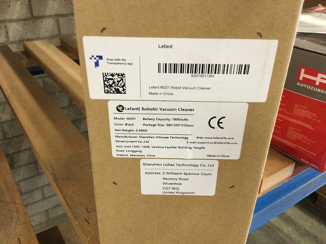 Lefant - m201 - robotstofzuigers (2x) - afbeelding 3 van  3