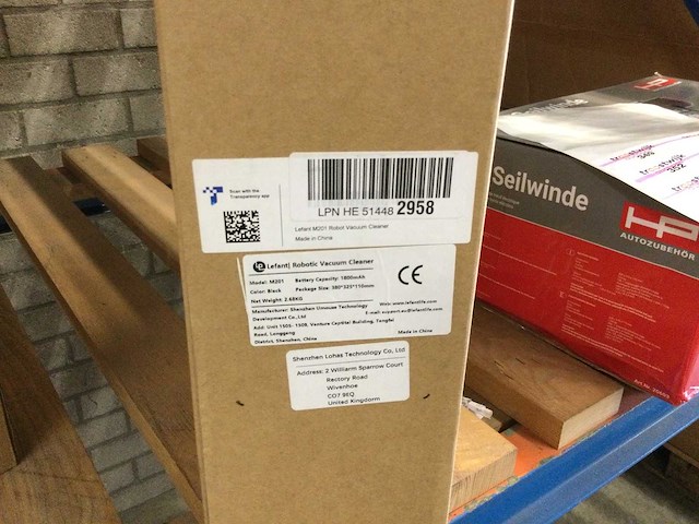 Lefant - m201 - robotstofzuigers (2x) - afbeelding 3 van  3