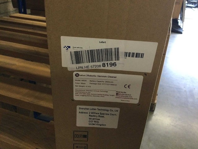 Lefant - m520 - robotstofzuigers (2x) - afbeelding 3 van  3