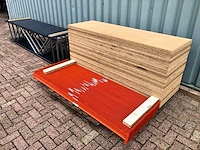 Legbordstelling, grootvakstelling. grote partij. 500mm diep - afbeelding 1 van  9