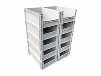 Legbordstelling incl 60 grote magazijnbakken. - afbeelding 4 van  5