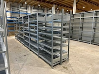 Legbordstellingen 2000 x 1000 x 400mm (hxbxd) 30 meter lang. - afbeelding 2 van  6