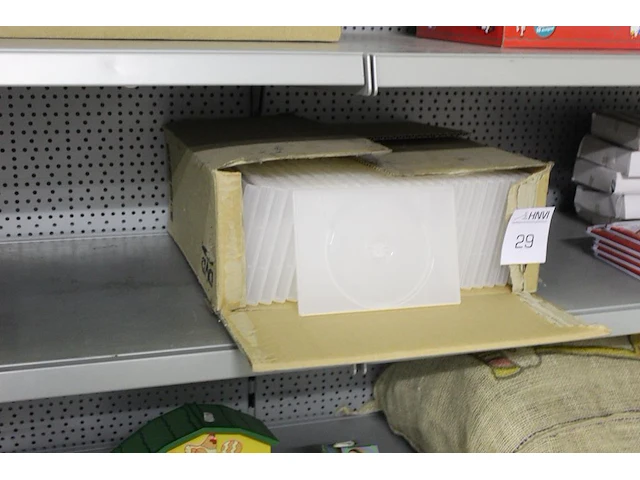 Lege dvd hoezen circa 50 stuks - afbeelding 2 van  3