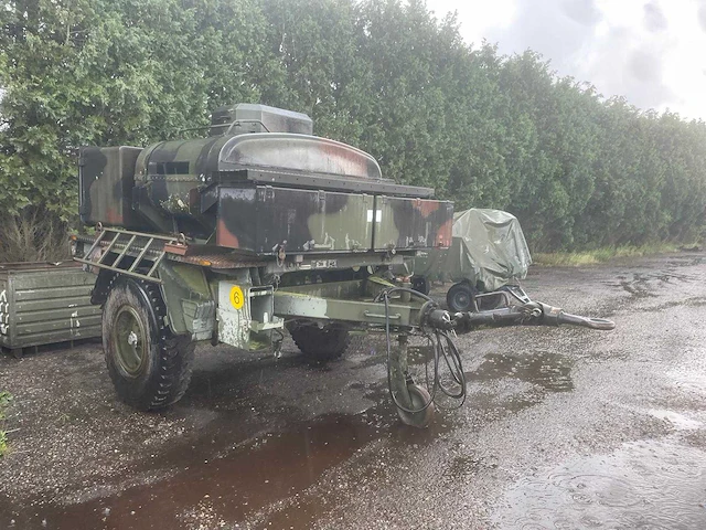 Leger aanhangwagen gaarkeuken overig militaire voertuigen - afbeelding 2 van  4