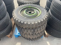 Leger autoband met velg d.v.d-600-16 (4x) - afbeelding 2 van  7