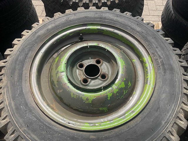 Leger autoband met velg d.v.d-600-16 (4x) - afbeelding 3 van  7