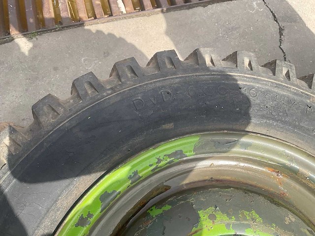 Leger autoband met velg d.v.d-600-16 (4x) - afbeelding 5 van  7