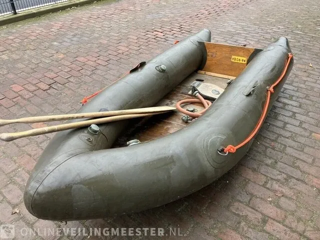 Leger hypalon verkenners rubberboot dsb, 104m - afbeelding 3 van  5