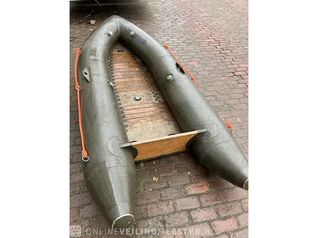 Leger hypalon verkenners rubberboot dsb, 104m - afbeelding 4 van  5