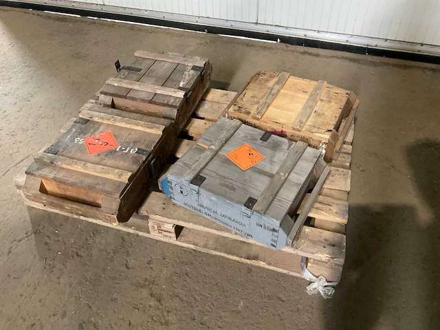 Leger transportkist (4x) - afbeelding 1 van  11