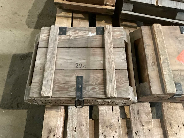Leger transportkist (4x) - afbeelding 10 van  11