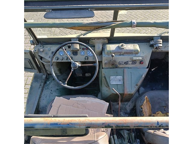 Leger voertuig unimog , mercedes, 404 - afbeelding 16 van  52