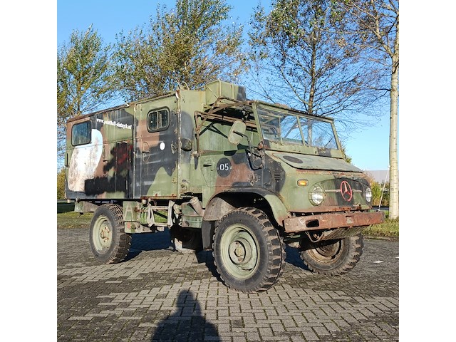 Leger voertuig unimog met opbouw, mercedes, 404 - afbeelding 52 van  53