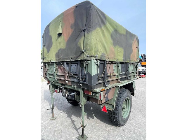 Legeraanhanger - met huif - aanhangwagen - afbeelding 10 van  17