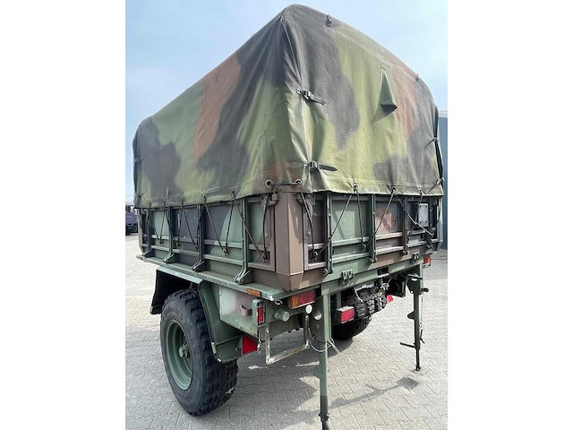 Legeraanhanger - met huif - aanhangwagen - afbeelding 12 van  17