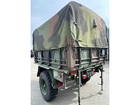 Legeraanhanger - met huif - aanhangwagen - afbeelding 12 van  17