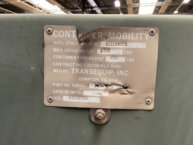 Legercontainer - afbeelding 7 van  7