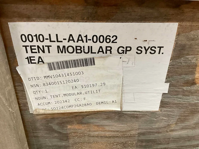 Legertent modular - afbeelding 8 van  9