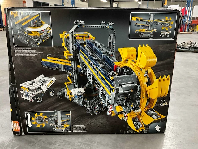 Lego - 42055 - bucket wheel excavator - lego technic - afbeelding 9 van  9