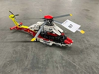 Lego - 42145 - airbus h175 rescue helicopter - lego technic - afbeelding 2 van  7