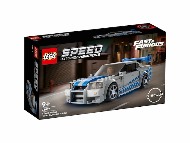 Lego 2 fast 2 furious - nissan skyline gt-r (r34) - afbeelding 2 van  4