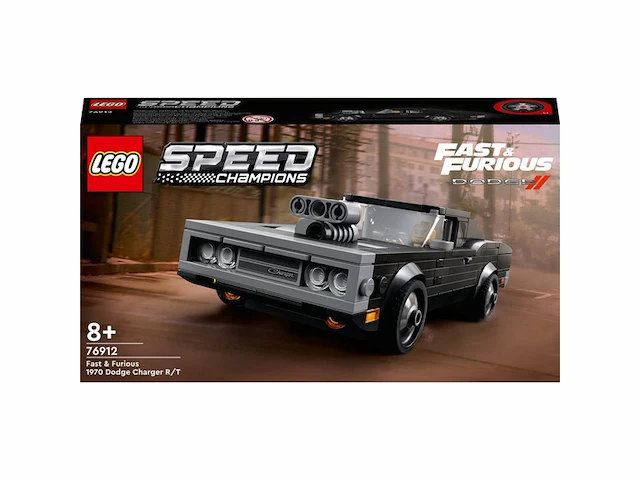 Lego 76912 speed champions fast & furious 1970 dodge charger r/t met dominic toretto minifiguur - afbeelding 3 van  6