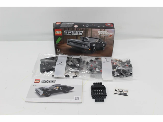 Lego 76912 speed champions fast & furious 1970 dodge charger r/t met dominic toretto minifiguur - afbeelding 5 van  6