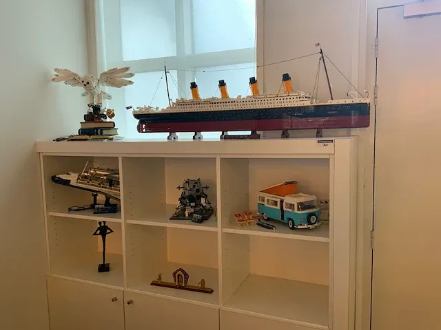 Lego bouwwerken (titanic,nasa,harry potter) - afbeelding 1 van  8
