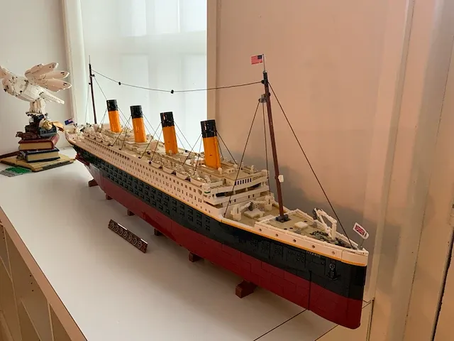 Lego bouwwerken (titanic,nasa,harry potter) - afbeelding 2 van  8