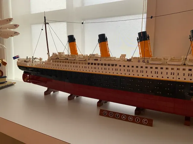 Lego bouwwerken (titanic,nasa,harry potter) - afbeelding 3 van  8