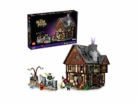 Lego ideas disney hocus pocus: het huisje van de sandersonzussen halloween set voor volwassenen 21341 - afbeelding 1 van  3