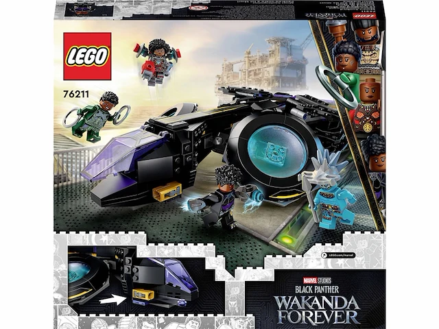 Lego marvel zwart panther shuri's sunbird 76211 - afbeelding 4 van  6