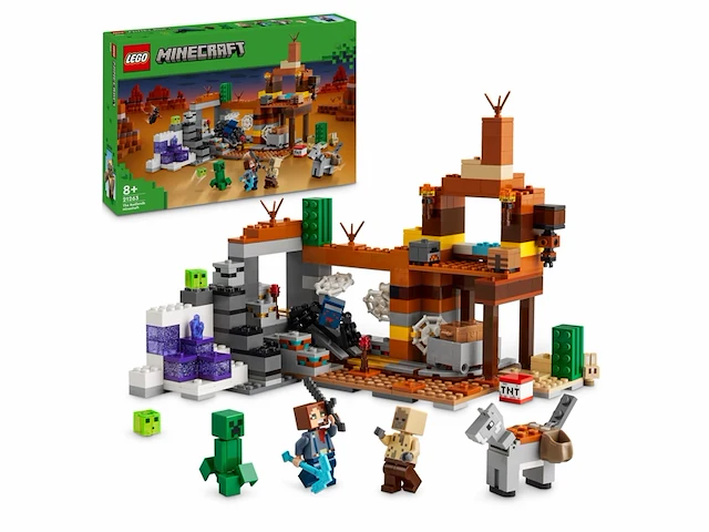 Lego minecraft de woestenijmijnschacht 21263 - afbeelding 1 van  6