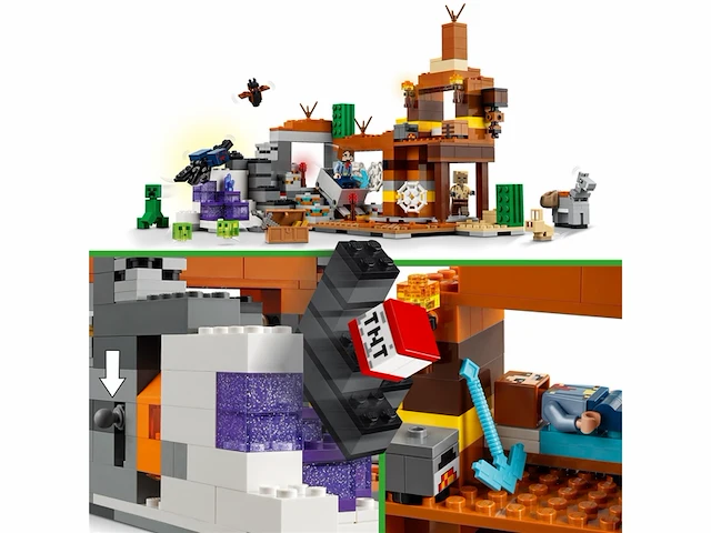 Lego minecraft de woestenijmijnschacht 21263 - afbeelding 3 van  6