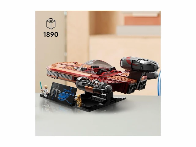 Lego star wars 75341 luke skywalker's landspeedermodel ruimteschip - afbeelding 3 van  6
