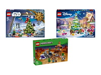 Lego star wars™ adventskalender 2024 - 75395 + lego disney adventskalender 2024 - 43253 + lego minecraft® de woestenijmijnschacht 21263 - afbeelding 1 van  2