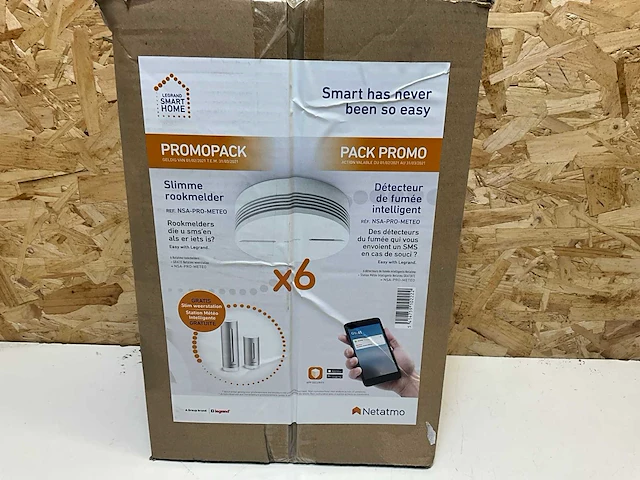 Legrand set slimme rookmelder (6x) - afbeelding 3 van  6